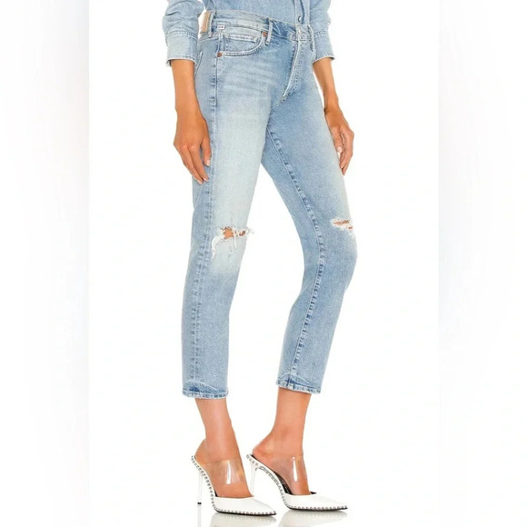 Citizens of Humanity Emerson Denim Blue Jeans Distressed | Size  27 - Picture 1 of 11